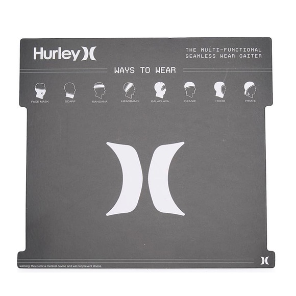 ✨🆕🌀HURLEY ONE AND ONLY PATTERNED GAITER FACE MASK🌀 - Picture 5 of 6